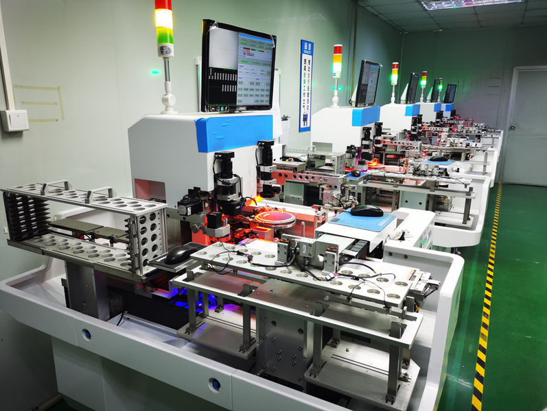 SHENZHEN WEERSOM OPTOELECTRONIC CO.,LTD manufacturer production line