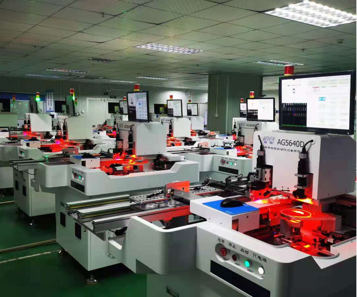 SHENZHEN WEERSOM OPTOELECTRONIC CO.,LTD manufacturer production line