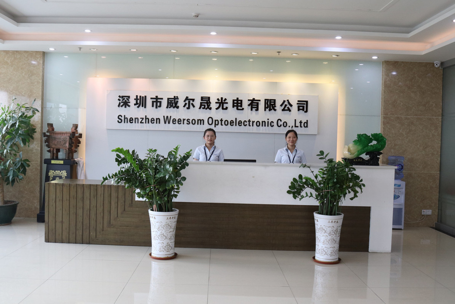 SHENZHEN WEERSOM OPTOELECTRONIC CO.,LTD manufacturer production line