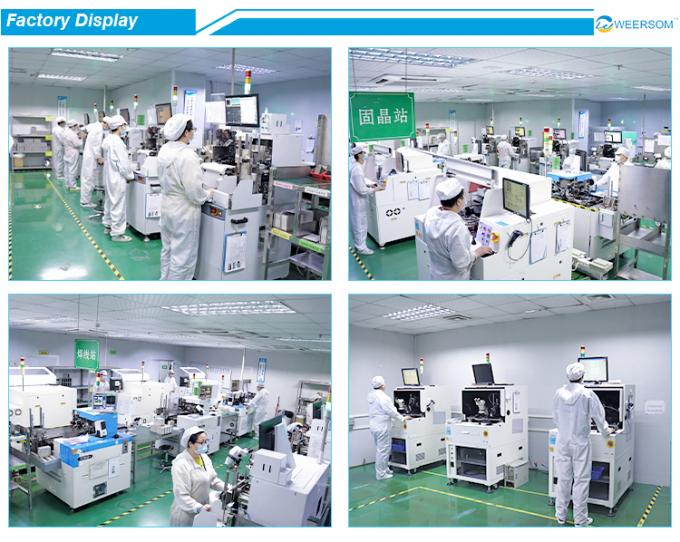 China SHENZHEN WEERSOM OPTOELECTRONIC CO.,LTD factory production line