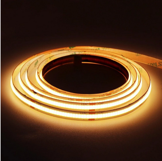 Led Linear Rop Dotless Flexible Linear Line Led Cob Rope Strip Light Max 100M Per Roll